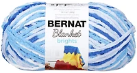 Bernat® Blanket Brights™ Yarn, Polyester #6 Super Bulky, 10.5oz/300g, 220 Yards