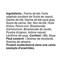 Breton Cracked Pepper and Olive Oil, Dare Crackers, 200 gr