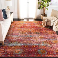SAFAVIEH Luxor Metha Floral Bordered Area Rug
