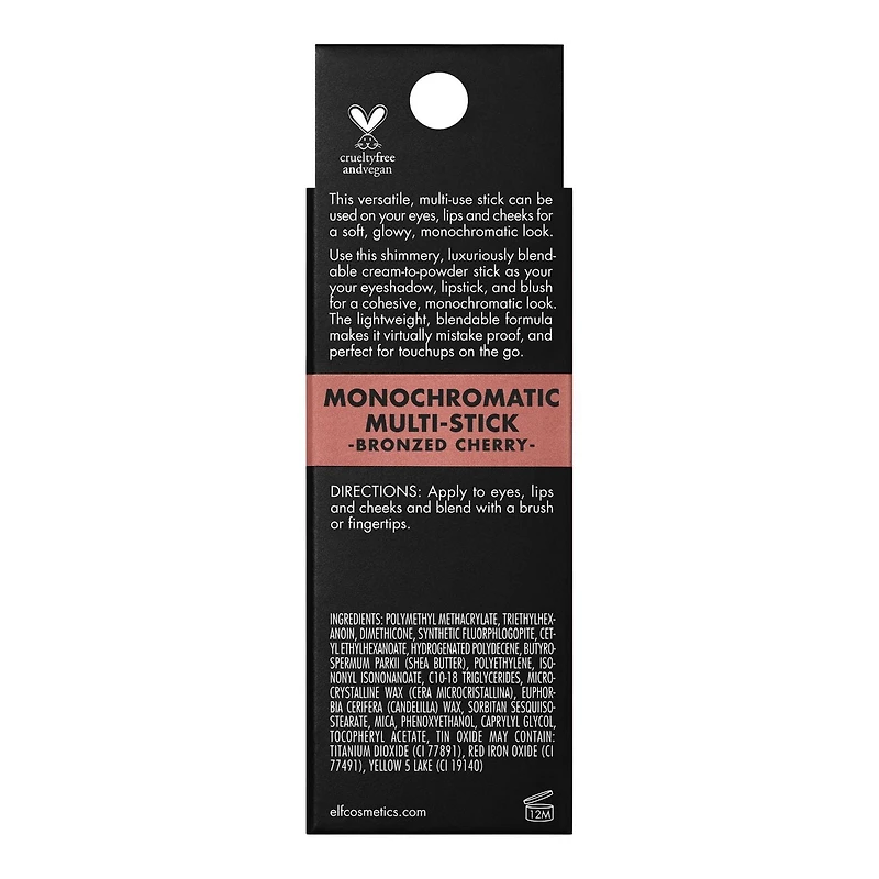 e.l.f. Cosmetics Monochromatic Multi-Stick, Multi-use, 4.4 g