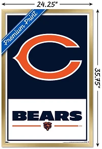 NFL Chicago Bears - Logo 21 Wall Poster