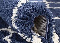 Safavieh Hudson Jaye Tapis Géométrique Shag