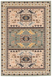 Tapis ECARPET Qashqai Vert