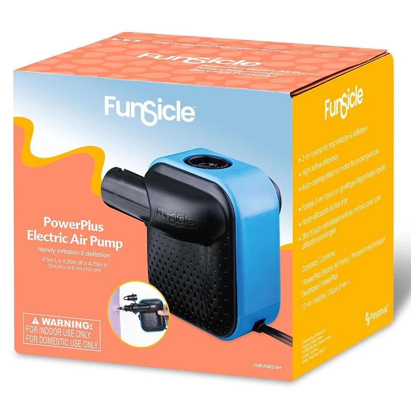 Funsicle PowerPlus Electric Air Pump