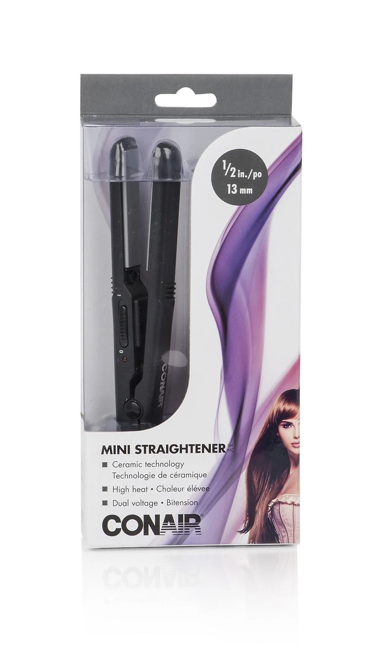 Mini fer défrisant de ½ po en céramique - Conair