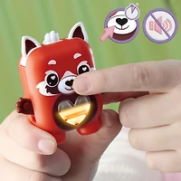 Hasbro Nano-mals Pamanda le panda roux, compagnon électronique