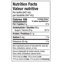 Pure Leaf® Thé vert au miel 547 mL, bouteille 547mL