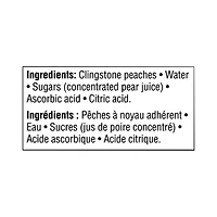 Pêches en dés Great Value 4 x 112 mL