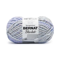 Bernat® Blanket™ #6 Super Bulky Polyester Yarn, Overcast 10.5oz/300g, 220 Yards, Polyester #6 Super Bulky Yarn