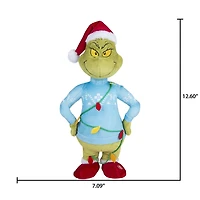 Small Side Stepper-Grinch in Blue Sweater Tangled in Lights-Dr. Seuss