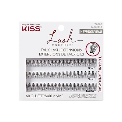 KISS Lash Couture - False Eyelashes - Venus - 12mm-14mm-16mm - 60 Clusters, KISS False Eyelashes