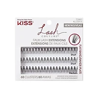 KISS Lash Couture - False Eyelashes - Venus - 12mm-14mm-16mm - 60 Clusters, KISS False Eyelashes