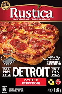 Rustica Detroit Style Pan Pizza Double Pepperoni, Detroit Style Pan Pizza Double Pepperoni