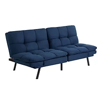 Memory Foam Futon, Memory foam futon with foldable armrest