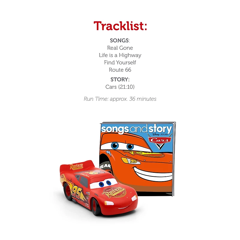 Tonies Figurine Audio - Lighting McQueen de Disney Pixar Cars (Anglais)