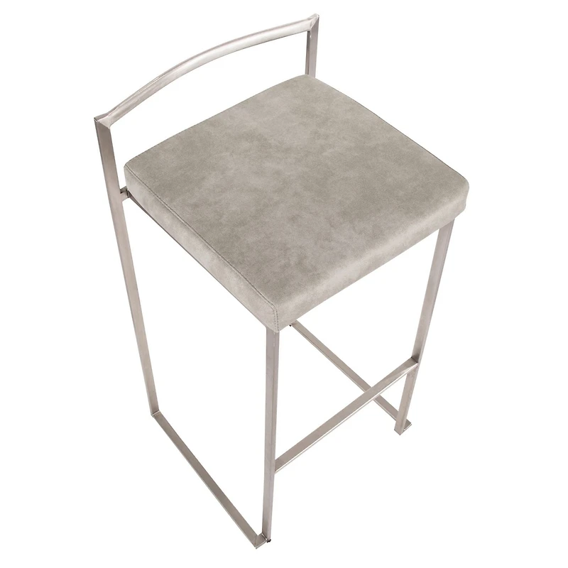 Tabouret de bar contemporain Fuji, de LumiSource