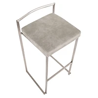 Tabouret de bar contemporain Fuji, de LumiSource