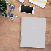 Agenda hebdomadaire/mensuel 2024, 8,5 po x 11 po, Blue Sky, Gris