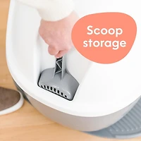 Dôme pour bac à litière Litter Genie Compatible avec le bac à litière Litter Genie