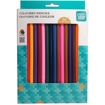 Pen+Gear Crayons de couleur 36 Crayons de couleur