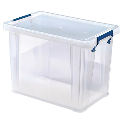 Boîte de rangement en plastique Bankers Box de 18,5L Pour le classement