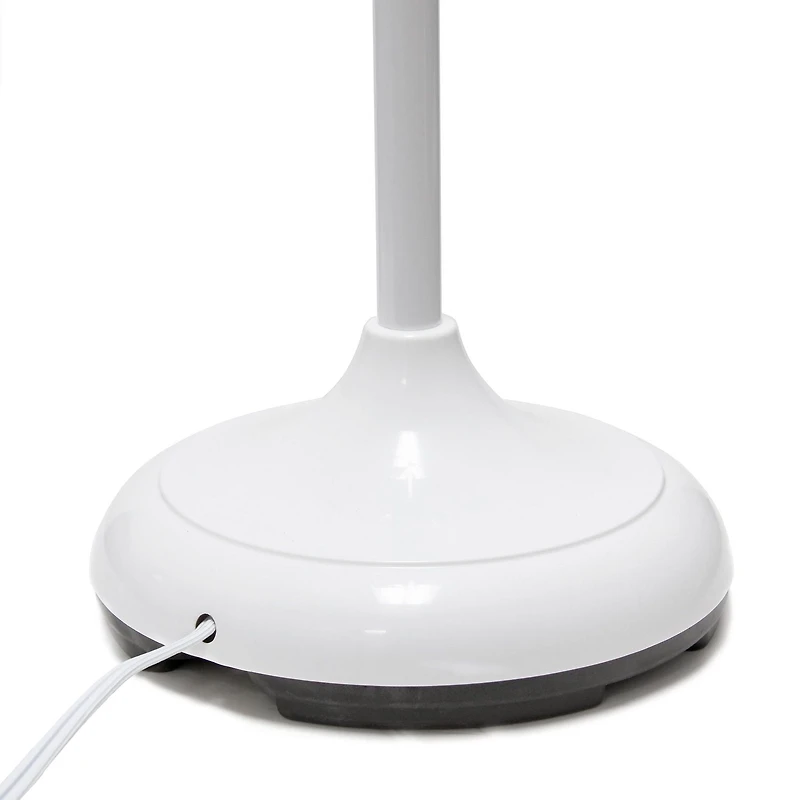 Simple Designs 5 Light Adjustable Gooseneck Floor Lamp