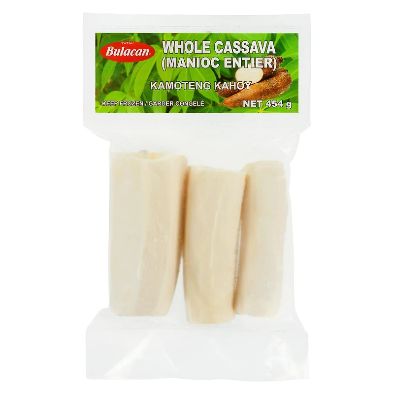 Bulacan Whole Peeled Cassava 454g per bag
