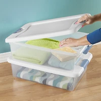 Sterilite 30 Liter Latching Box