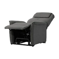 Fauteuil inclinable électrique rembourré Ashley de CorLiving pour adultes avec coussin de tête supplémentaire!