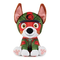 PAW Patrol Jungle Pups, Peluche Tracker de 20,3 cm, animal en peluche pour les garçons et les filles à partir de 3 ans