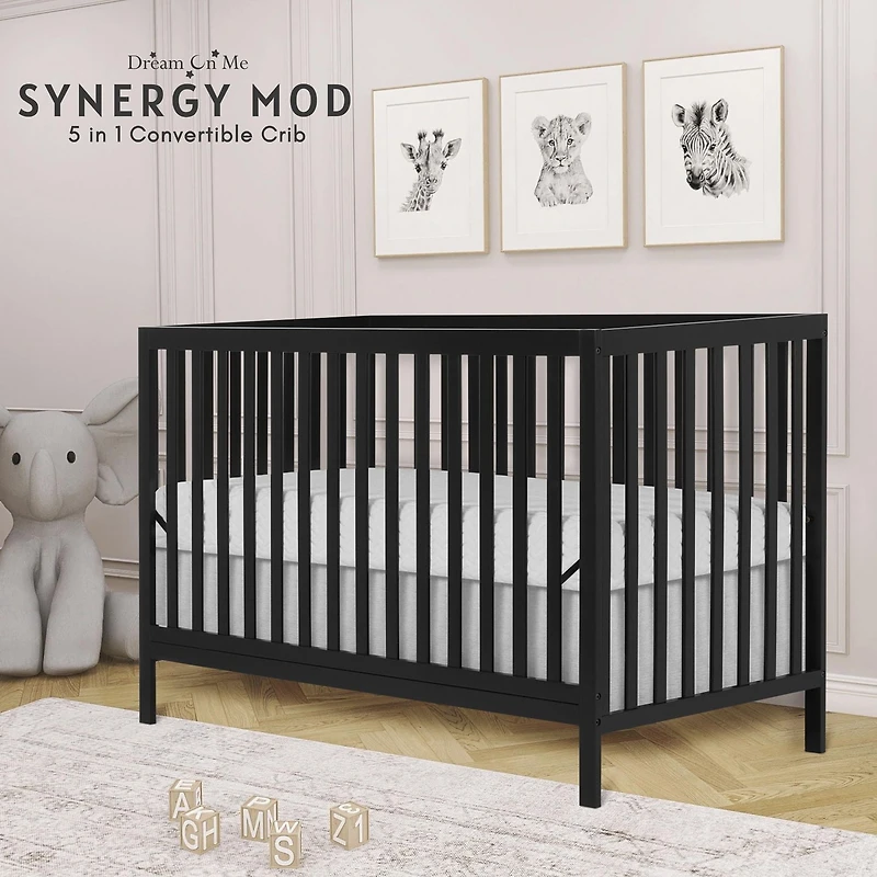 Dream On Me Synergy MOD Crib, Made with Sustainable New Zealand Pinewood