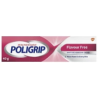 Poligrip Nature Crème adhésive pour prothèses dentaires 40 g