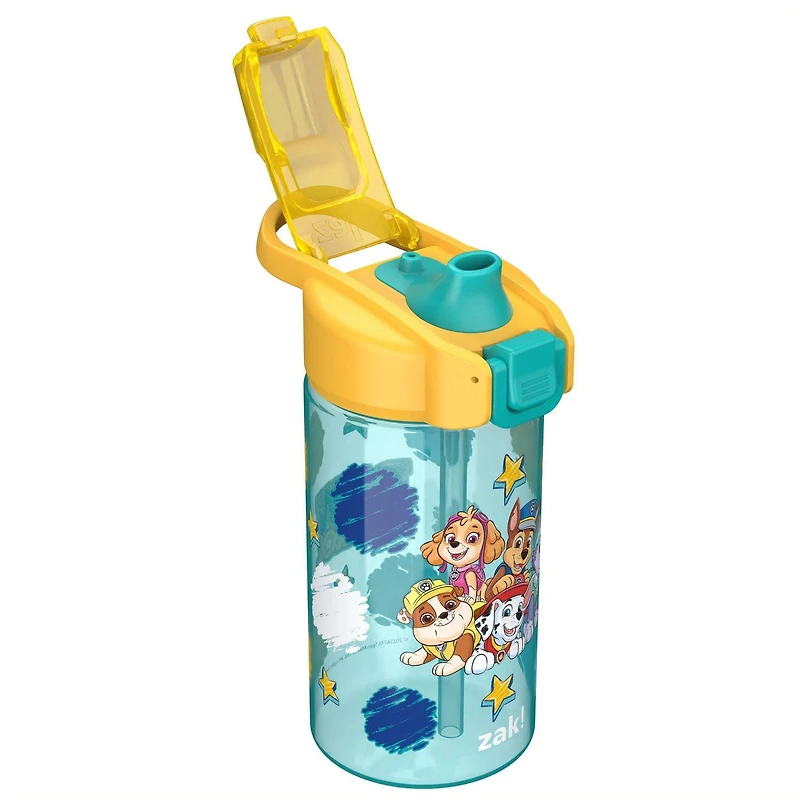Zak Designs Bluey 16oz Jubilee Straw Bottle, Bluey 16oz Jubilee Bottle