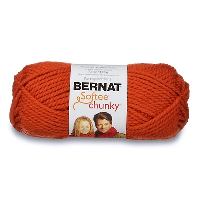 Bernat® Fil Softee® Chunky™, Acrylique #6 Super Volumineux, 3,5oz/100g, 108 Yards Fil acrylique #6 super volumineux