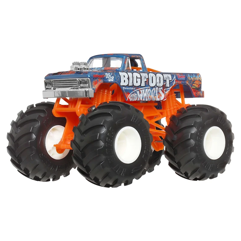 Hot Wheels Monster Trucks Camion surdimensionné Échelle1:24