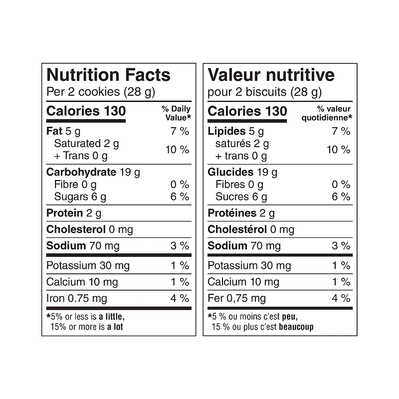 Great Value Shortcake Cookies, 350 g