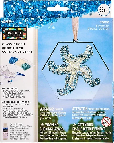 Fragment Effects Starfish Glass Chip Kit, Glass Chip Kit