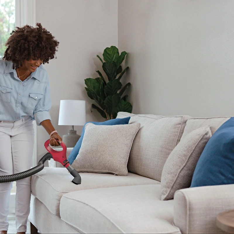 Shark NV150C, Navigator Swivel Pro Complete Upright Vacuum, Red, 700W, Whole-home cleaning power