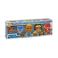 Funko Pop! Heroes: DC Holiday - Gingerbread Vinyl Figure 5-Pack (Walmart Exclusive)