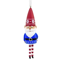 Hallmark Christmas Ornament (Gnome With Dangling Legs)