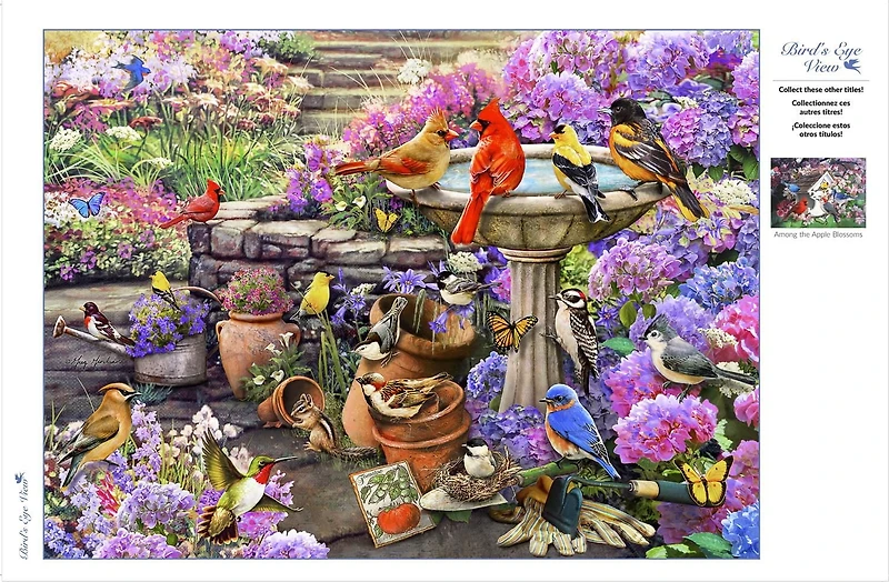 Buffalo Games Le puzzle Bird's Eye View Spring Clean Up en 1000 pièces