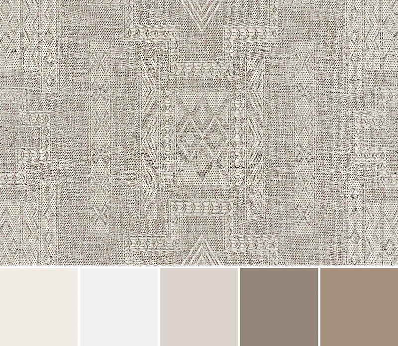 ECARPET Nyra Transitional Area Rug for Living Room, Bedroom, Dining Entrance, Hallway and More.