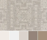 ECARPET Nyra Transitional Area Rug for Living Room, Bedroom, Dining Entrance, Hallway and More.