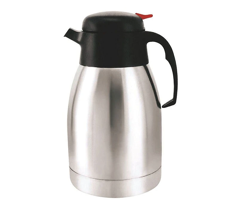 Carafe à café Brentwood 1.2L isolée sous vide en acier inoxydable
