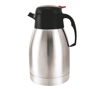 Carafe à café Brentwood 1.2L isolée sous vide en acier inoxydable