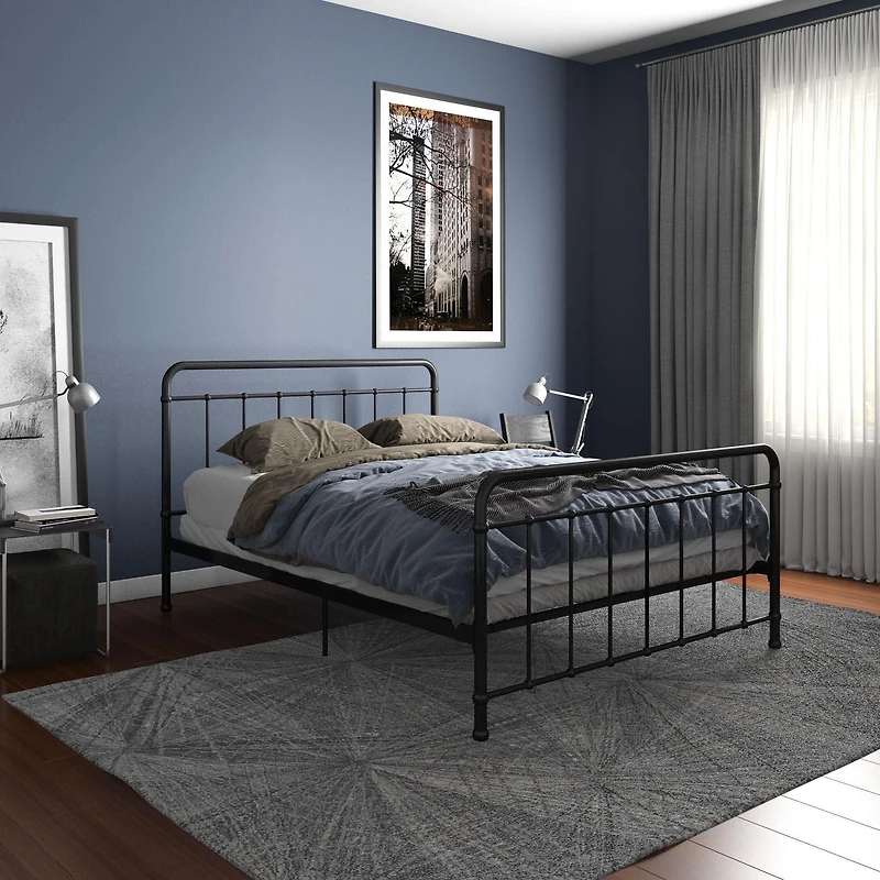 DHP Brooklyn Iron King Bed