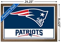 NFL New England Patriots - Logo 21 Wall Poster