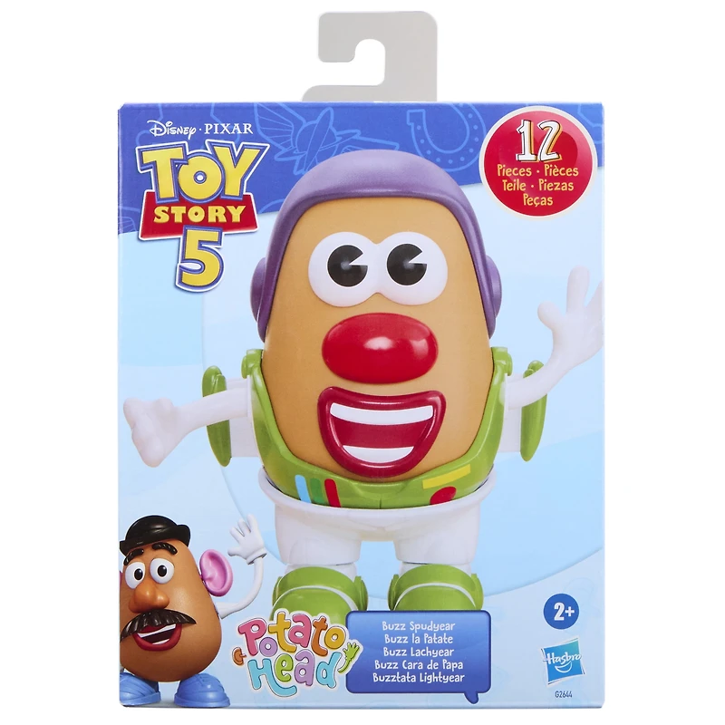 Potato Head Histoire de jouets Buzz la Patate, coffret avec 12 pièces, jouets préscolaires, dès 2 ans