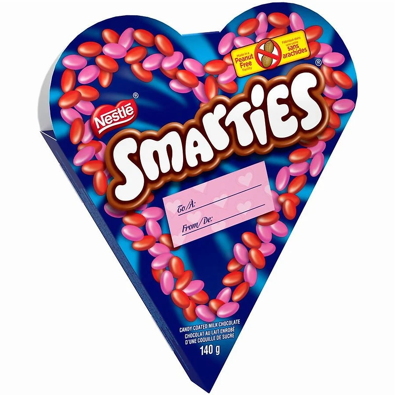 NESTLÉ® SMARTIES® Heart-Shaped Box
