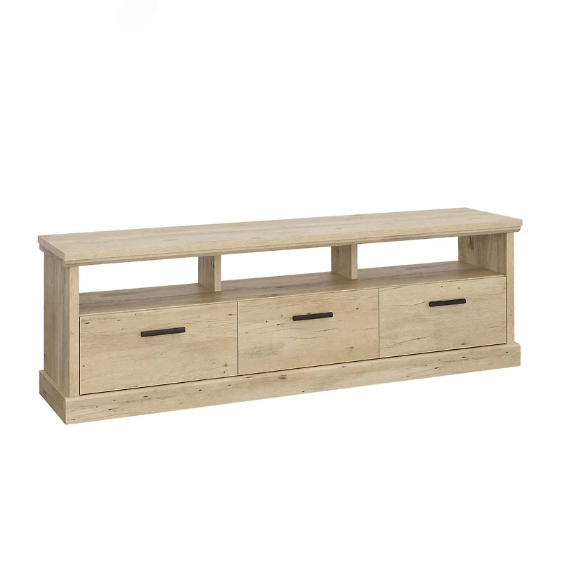 Sauder Aspen Post Entertainment Credenza in Prime Oak Finish